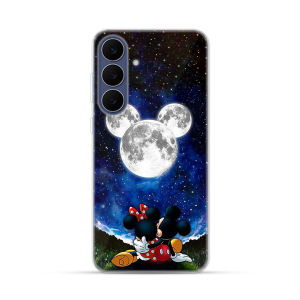 Silikonska Maskica za Galaxy S25 FE - Cartoon Moon
