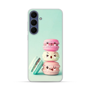 Silikonska Maskica za Galaxy S25 FE - Happy Macarons