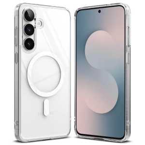 MagSafe Prozirna Silikonska maskica za Galaxy S25