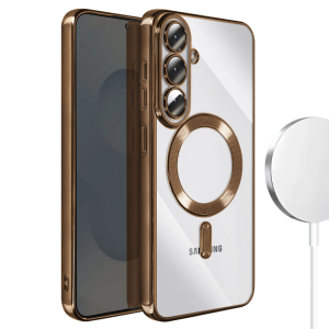 Kromirana Magsafe maskica za Samsung Galaxy S25 - Više boja