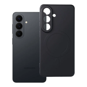 MagSafe Mekana Silikonska maskica za Samsung Galaxy S26 - Crna