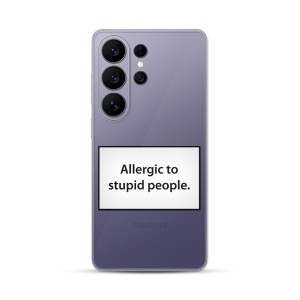 Silikonska Maskica za Samsung Galaxy S26 Ultra - Allergic to Stupid People