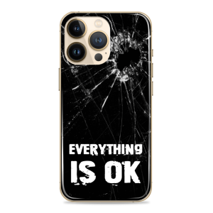 Silikonska Maskica - "Everything is okay" popucan ekran - S88