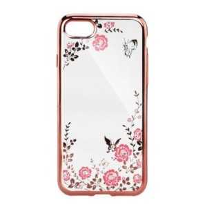 Beeyo Secret Garden Silikonska maskica za iPhone 11 Pro Max - Rose Gold