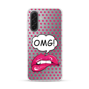 Silikonska Maskica za Samsung Galaxy A17 - Red lips