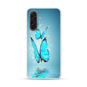 Silikonska Maskica za Samsung Galaxy A17 - Blue Butterfly