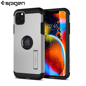 Spigen Tough Armor Maskica za Galaxy iPhone 11 Pro - Satin Silver