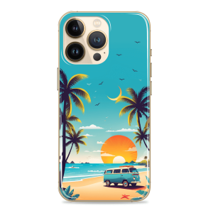 Silikonska maskica - "Sunset paradise" - sum131