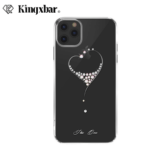 KingXbar Swarovski Original Maskica za iPhone 11 Pro – Srebrna