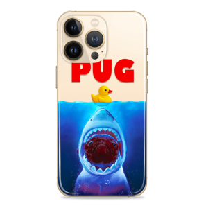 Silikonska Maskica za mobitel - "Pug" morski pas - SZ22