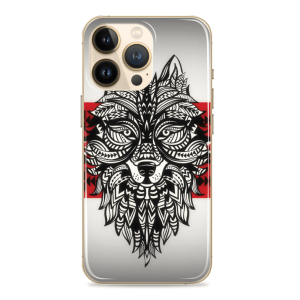 Silikonska maskica za mobitel - Wolf Mask - SZ42