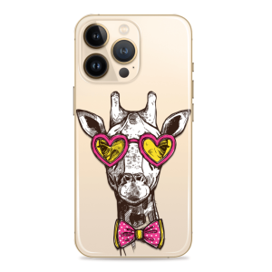 Silikonska maskica za mobitel - Love Žirafa - SZ43