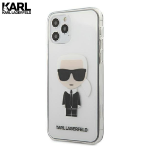 Karl Lagerfeld Transparent Ikonik maskica za iPhone 12 Pro