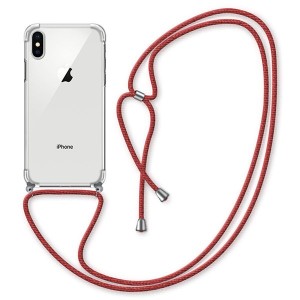 Silikonska Prozirna Anti-Shock Maskica s Vezicom za iPhone XR - Više boja