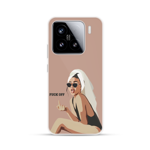 Silikonska Maskica za Xiaomi 15 - F*** off