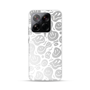 Silikonska Maskica za Xiaomi 15 Pro - White Smiley