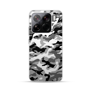Silikonska Maskica za Xiaomi 15 Pro - Camouflage - siva