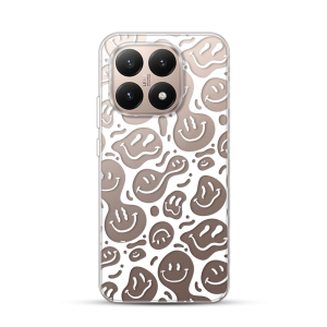 Silikonska Maskica za Xiaomi 15T - White Smiley