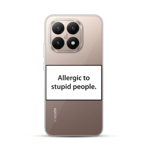 Silikonska Maskica za Xiaomi 15T - Allergic to Stupid People