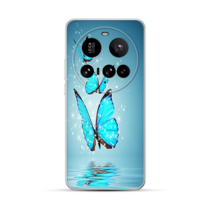 Silikonska Maskica za Xiaomi 15 Ultra - Blue Butterfly