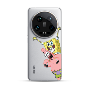 Silikonska Maskica za Xiaomi 14 Ultra - Spognebob & Patrick