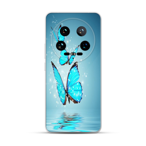 Silikonska Maskica za Xiaomi 14 Ultra - Blue Butterfly