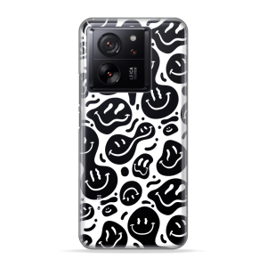 Silikonska Maskica za Xiaomi 13T / 13T Pro - White Smiley