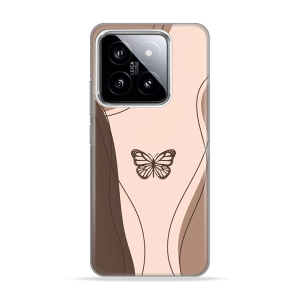 Silikonska Maskica za Xiaomi 14 - Butterfly Line