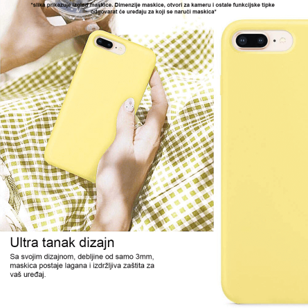 iPhone 5 / 5s / SE (2016) - Silikonska Maskica u Više Boja 35348