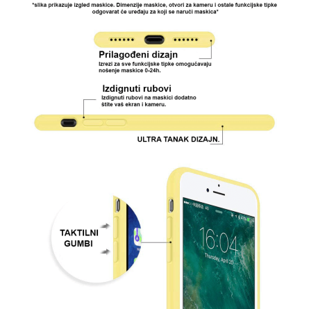 Silikonska Maskica za Samsung Galaxy A50 / A50s / A30s - Više Boja 35084