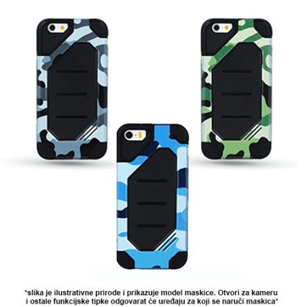 Defender Army Silikonska Maskica za Galaxy J7 (2017) - Više boja 227070