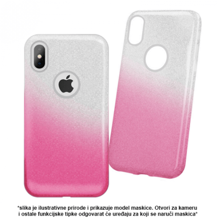 3u1 Dvobojna Maskica sa Šljokicama za iPhone 12 mini - Više boja 223039