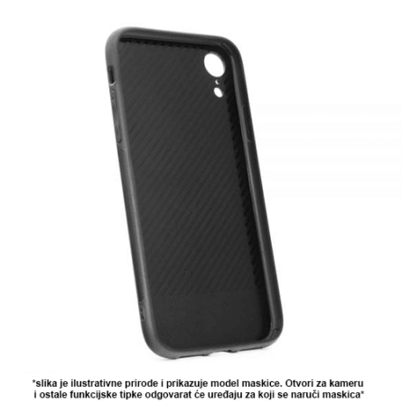 Crna Silikonska Denim Maskica za Huawei Mate 20 223412