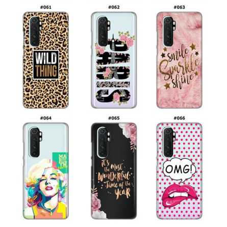 Silikonska Maskica za Mi Note 10 Lite  - Šareni motivi 103631