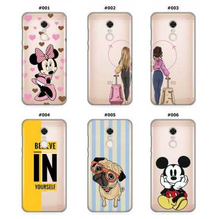 Silikonska Maskica za Redmi 5 Plus  - Šareni motivi 94426