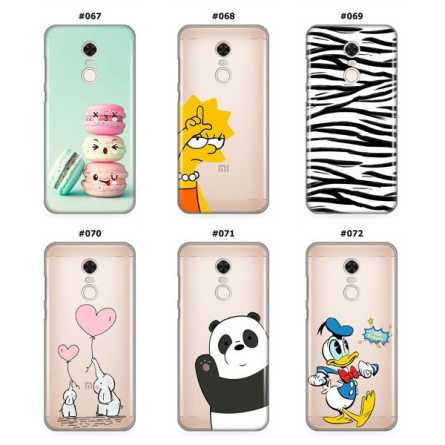 Silikonska Maskica za Redmi 5 Plus  - Šareni motivi 94437