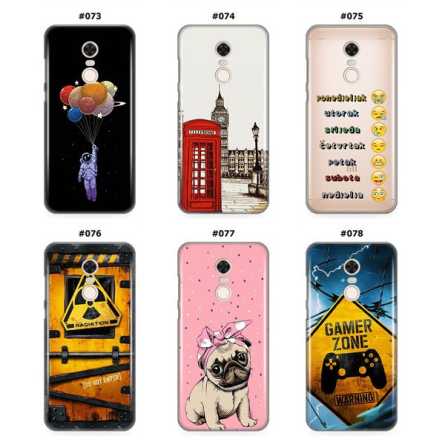 Silikonska Maskica za Redmi 5 Plus  - Šareni motivi 94438