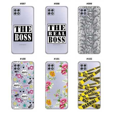 Silikonska Maskica za Galaxy A22 (5G)  - Šareni motivi 139102