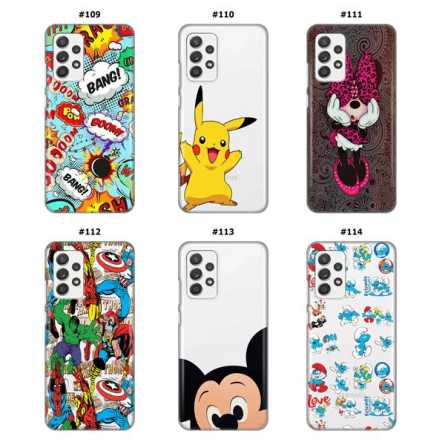 Silikonska Maskica za Galaxy A72 - Šareni motivi 126316