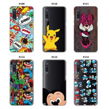 Silikonska Maskica za Mi 9  - Šareni motivi 102764