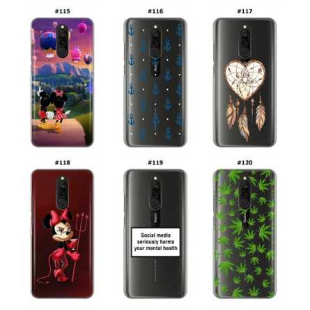 Silikonska Maskica za Redmi 8  - Šareni motivi 138678