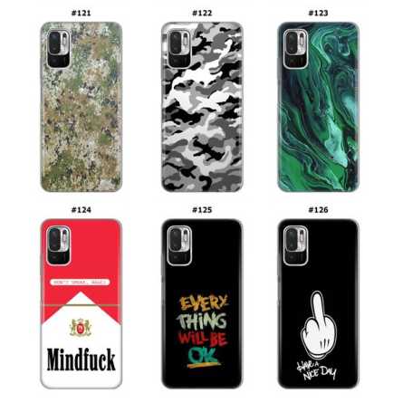 Silikonska Maskica za Redmi Note 10 (5G)  - Šareni motivi 137854