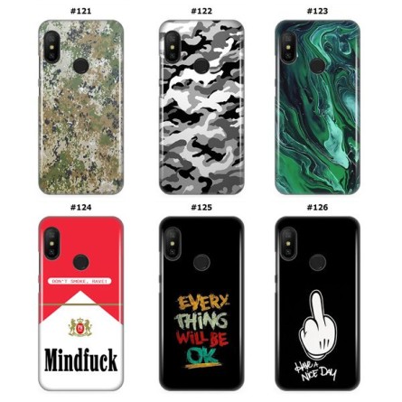 Silikonska Maskica za Mi A2 Lite / Redmi 6 Pro  - Šareni motivi 93745
