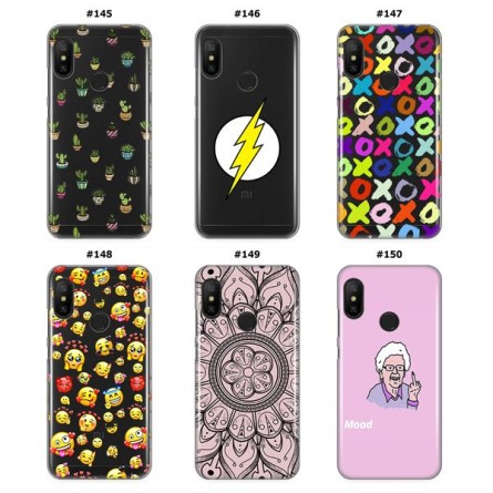 Silikonska Maskica za Mi A2 Lite / Redmi 6 Pro  - Šareni motivi 93749