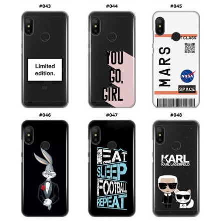 Silikonska Maskica za Mi A2 Lite / Redmi 6 Pro  - Šareni motivi 93733