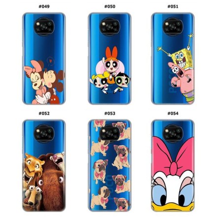 Silikonska Maskica za Poco X3 NFC / Poco X3 Pro - Šareni motivi 129127
