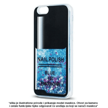 Liquid Nail Polish Silikonska Maskica za iPhone 5S 37996