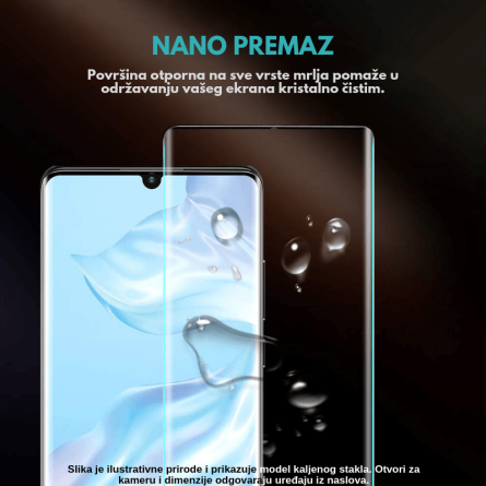 Zaštitno Staklo za ekran za Huawei P8 Lite (2D) - Prozirno 9589