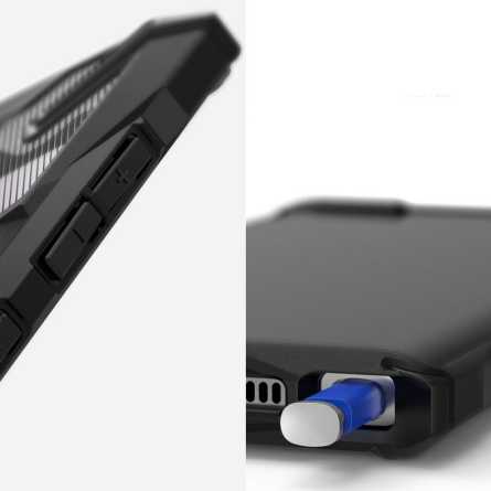 Ringke FUSION X Maskica za Galaxy Note 10 - Black 30220