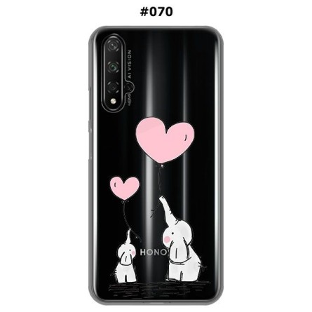 Silikonska Maskica za Honor 20 / Nova 5T - Šareni motivi 74871